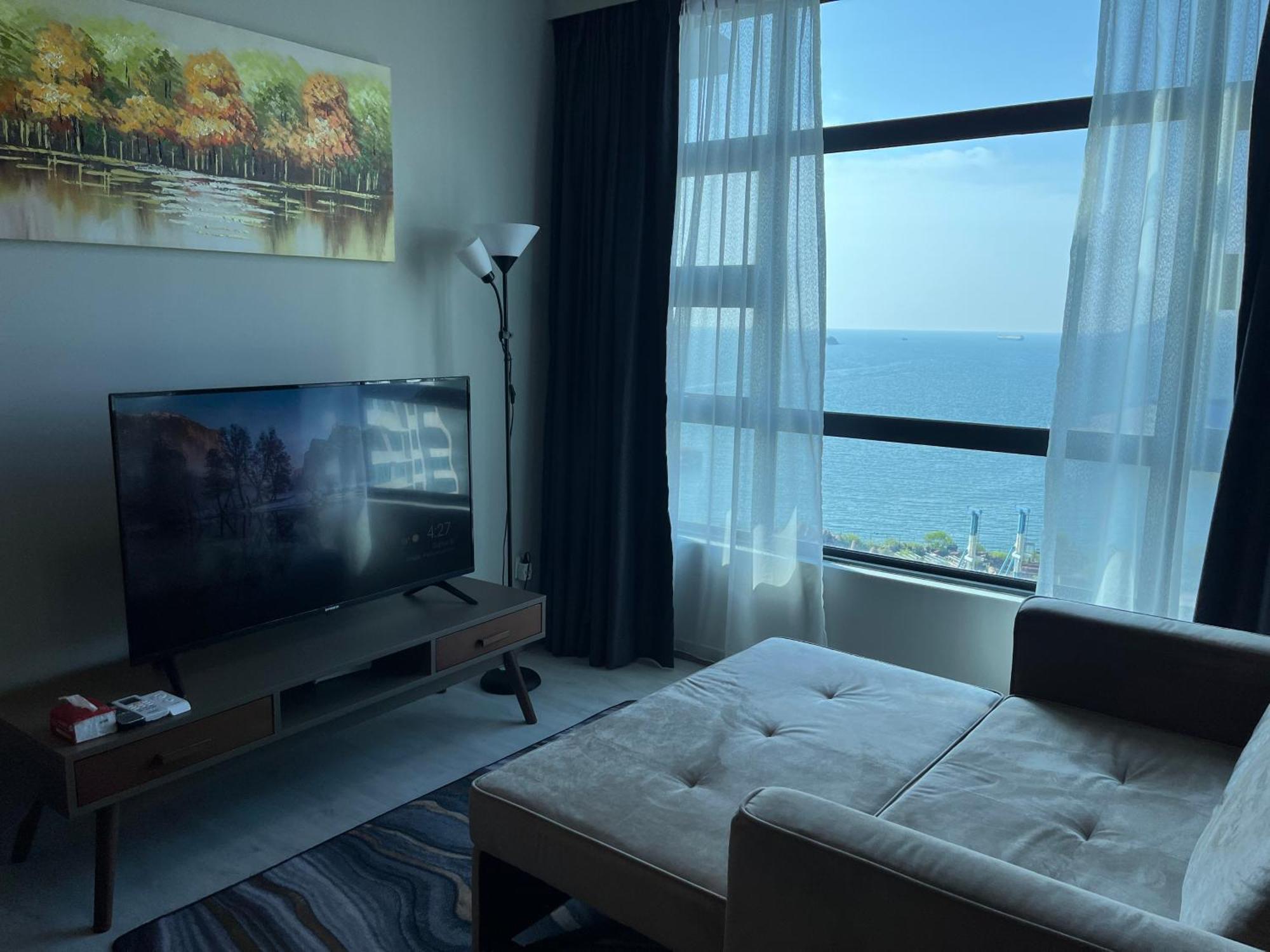 Pangsapuri Jesselton Quay Sea View With Washing Machine *